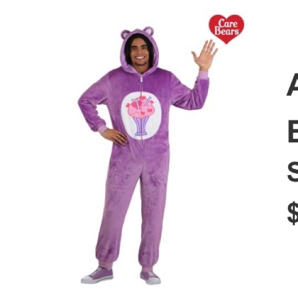 Care Bears Other - Care Bears Cheer Bear Kids Costume in Purple